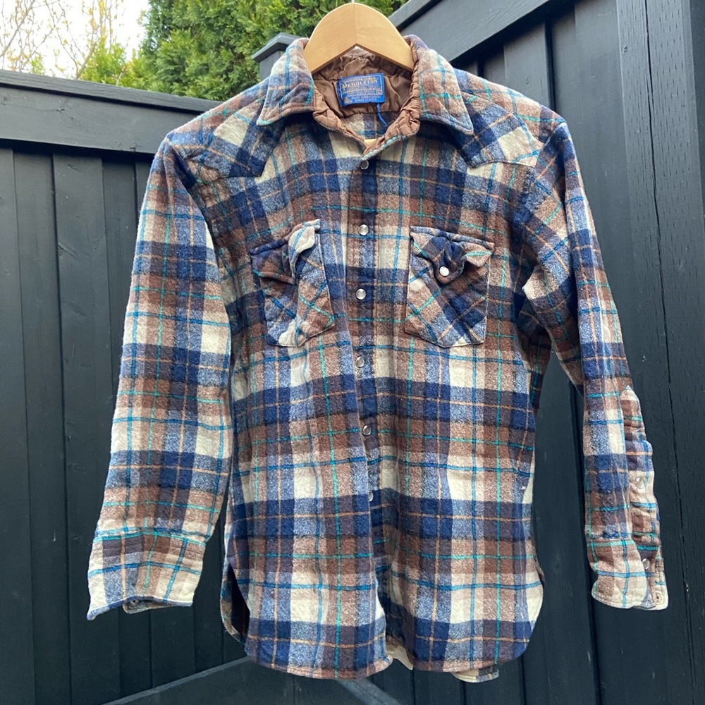 Vintage Pendleton wool button up shirt